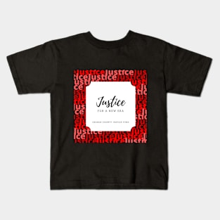 Justice for a New Era Kids T-Shirt